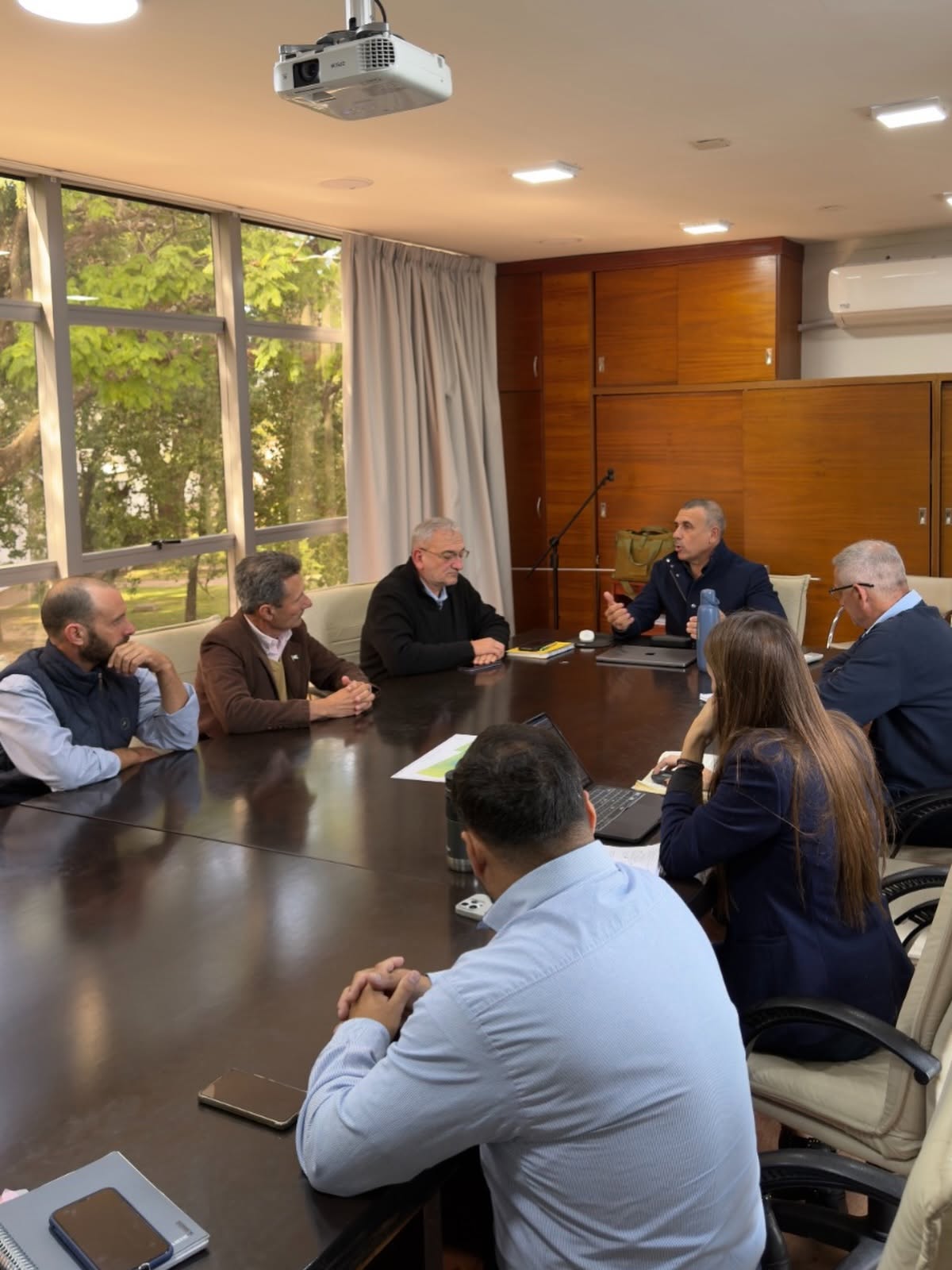 Continúan las gestiones para la pavimentación de la Ruta Provincial 80 S